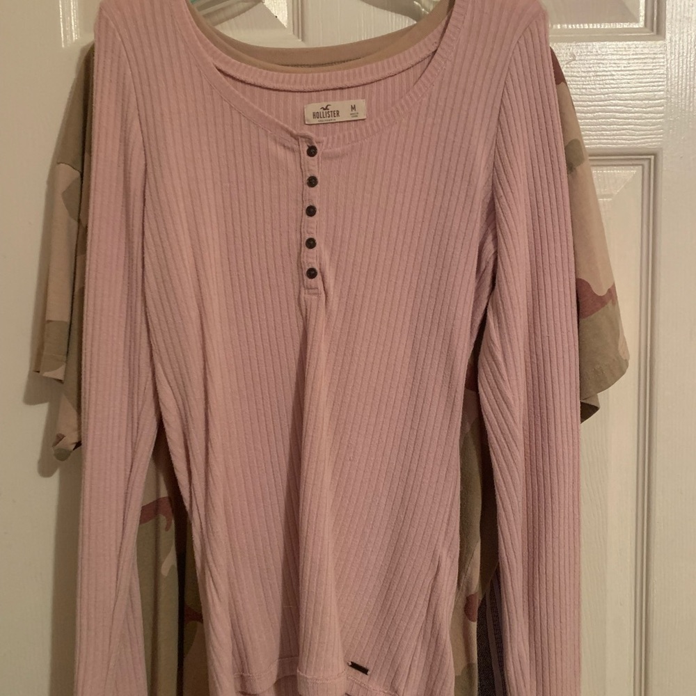 Thin ribbed M Long sleeve